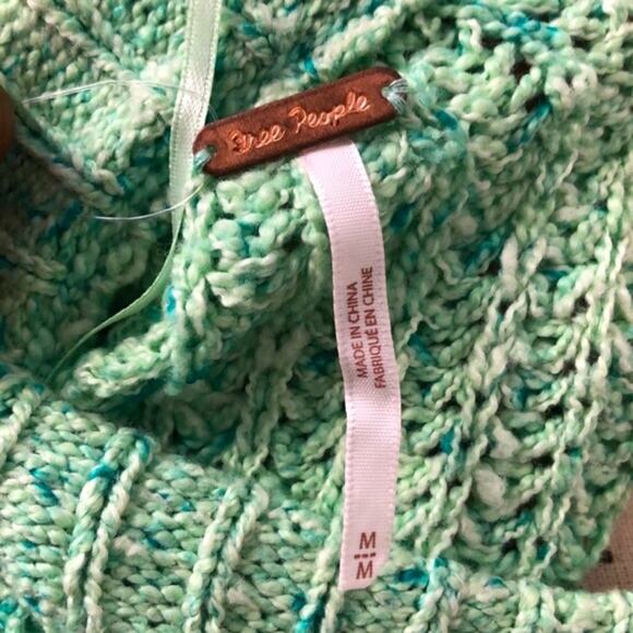 NWT! Free People on Your Side Knit Pullover Women's Size Medium - Picture 8 of 10